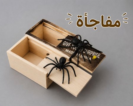 بوكس خشب مهرج مفاجئة